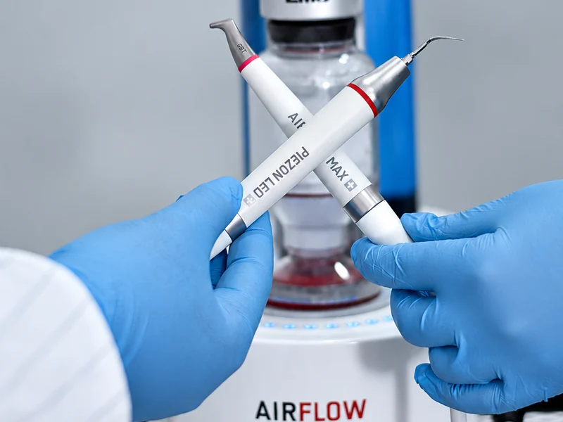 EMS Airflow Prophylaxis Master with Airflow Max and Piezon handpieces